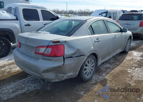 2011 Mitsubishi Galant Fe из США, поврежденный, VIN 4A32B2FF6BE022744